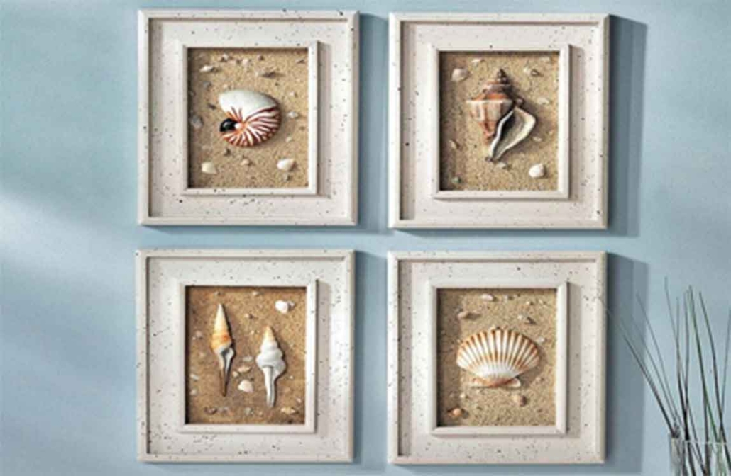 How To Decorate Your Bathroom With Incorporating Beach Themed Accessories Barana Sanitary Wares - Beach Themed Wall Decor Ideas